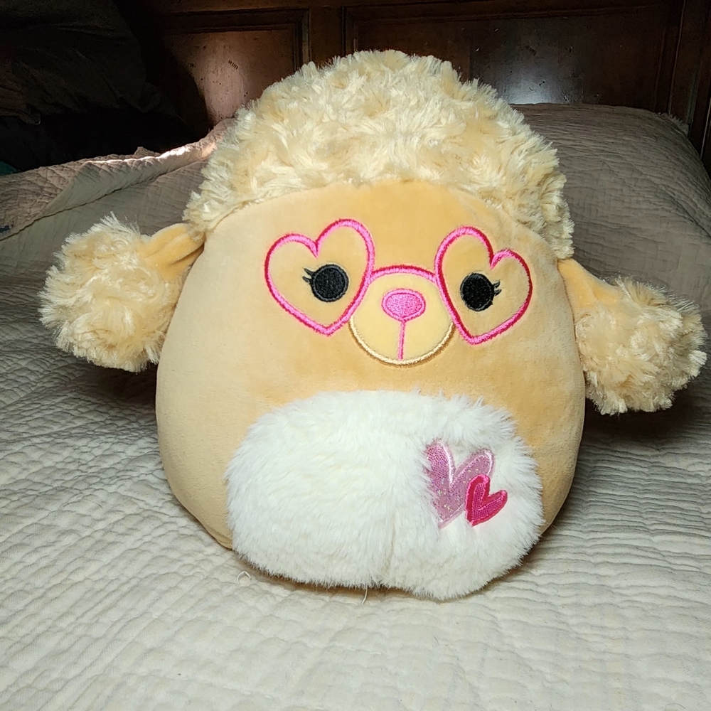 Squishmallow Jacinda The Poodle W/Glasses 8” Plush Toy  Kellytoy 2021